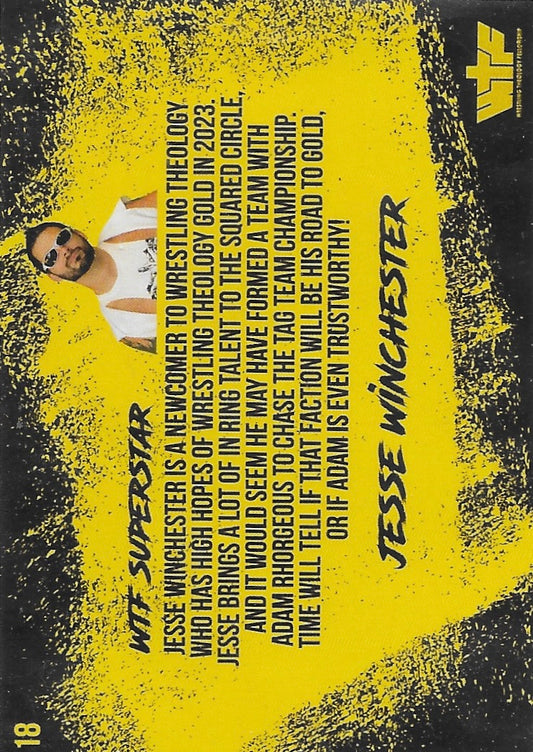 Jesse Winchester trading card PW Catalog