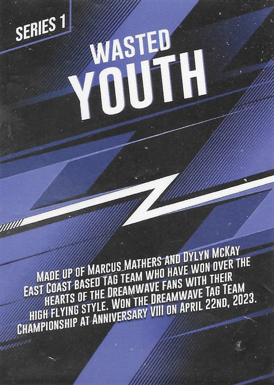 Wasted Youth trading card PW Catalog