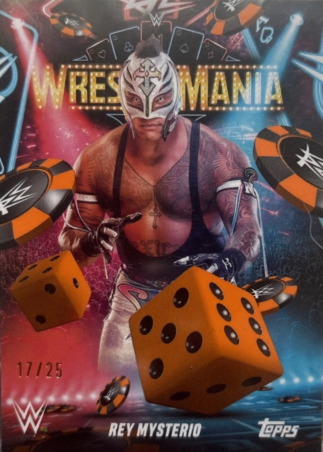 REY Mysterio trading card PW Catalog