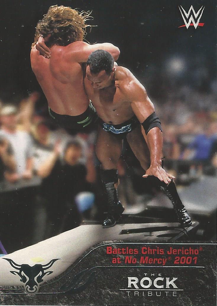 WWE Topps 2016 The Rock 20 of 40 trading card PW Catalog