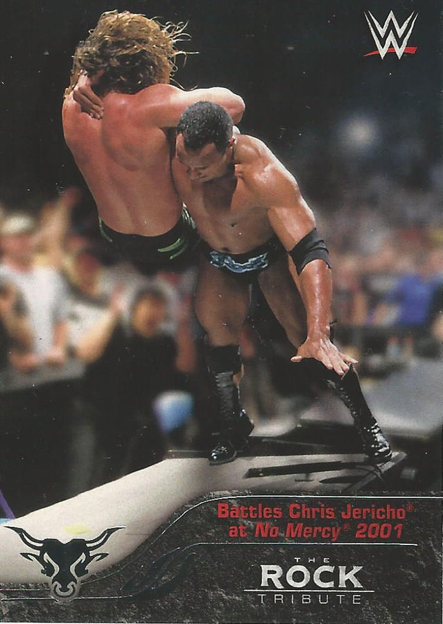 WWE Topps 2016 The Rock 20 of 40 trading card PW Catalog
