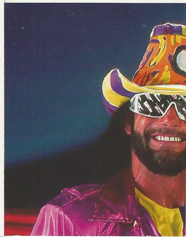 WWF Merlin Stickers 1991 Macho Man Randy Savage #180