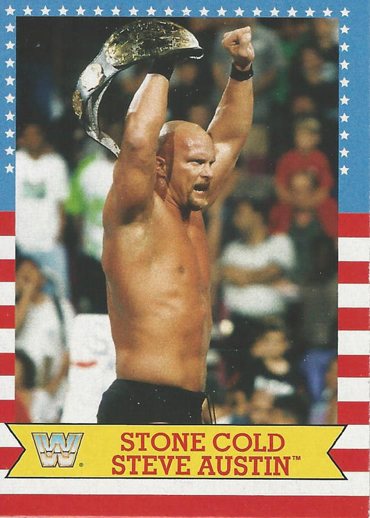 WWE Topps Heritage 2017 Stone Cold Steve Austin #20