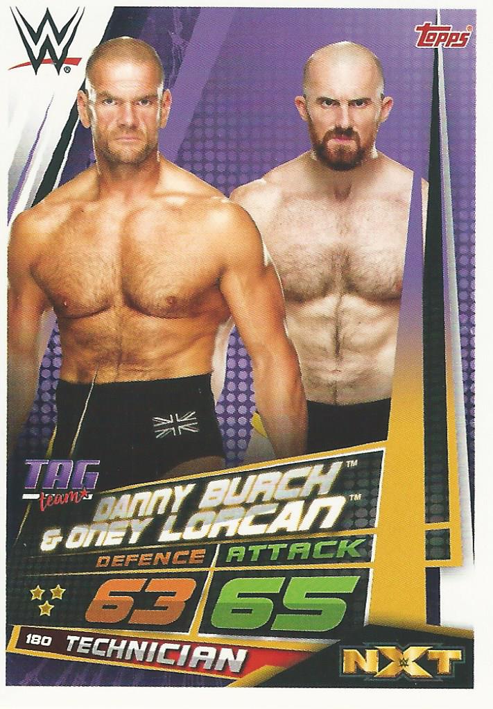 WWE Topps Slam Attax Universe 2019 Danny Burch and Oney Lorcan #180