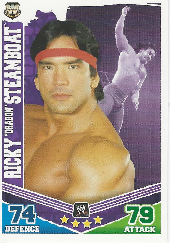 WWE Topps Slam Attax Mayhem 2010 Ricky Steamboat #180