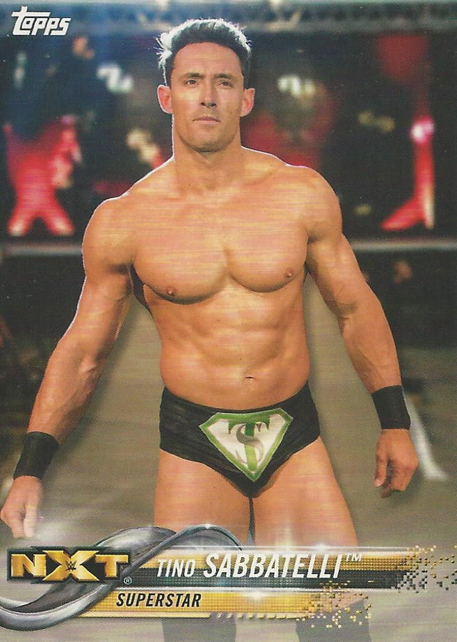 WWE Topps Then Now Forever 2018 Tino Sabbatelli #180
