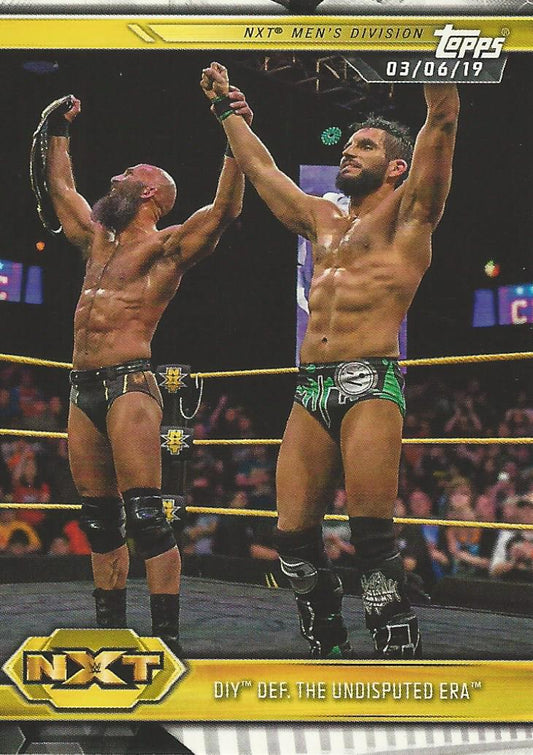 WWE Topps NXT 2019 Tommaso Ciampa and Johnny Gargano #80