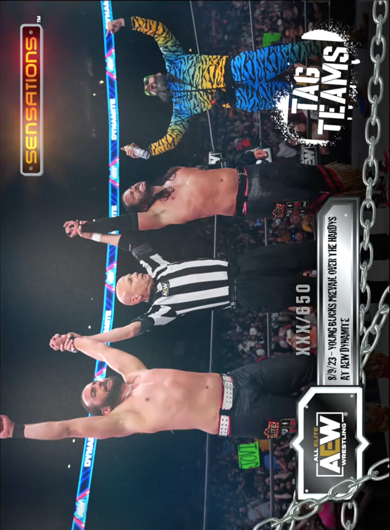 8/9/23 – Young Bucks – Young Bucks Prevail Over the Hardys at AEW Dynamite