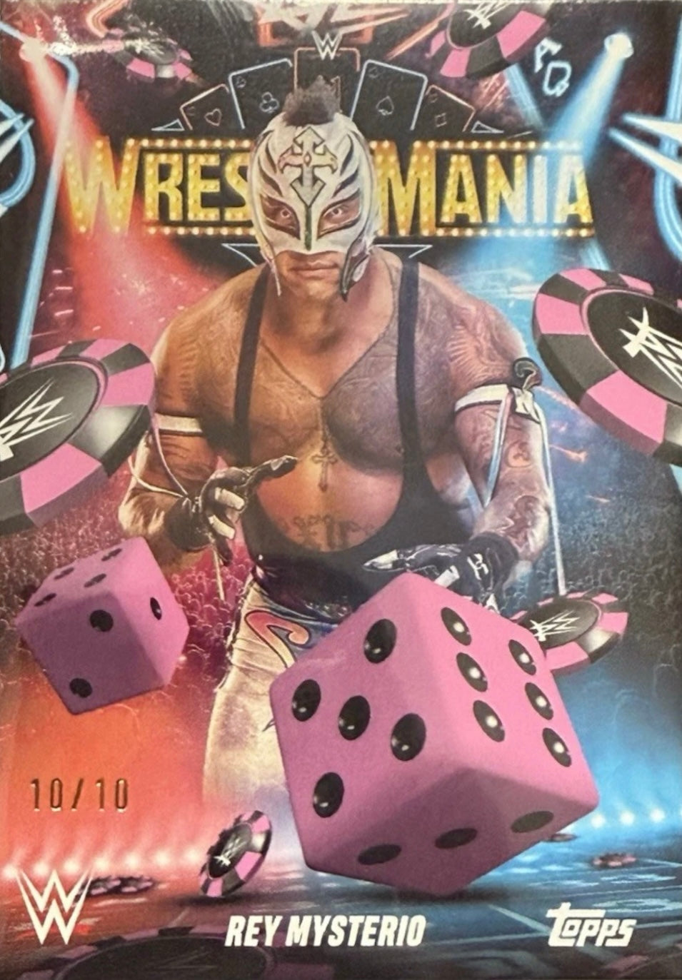 REY Mysterio trading card PW Catalog