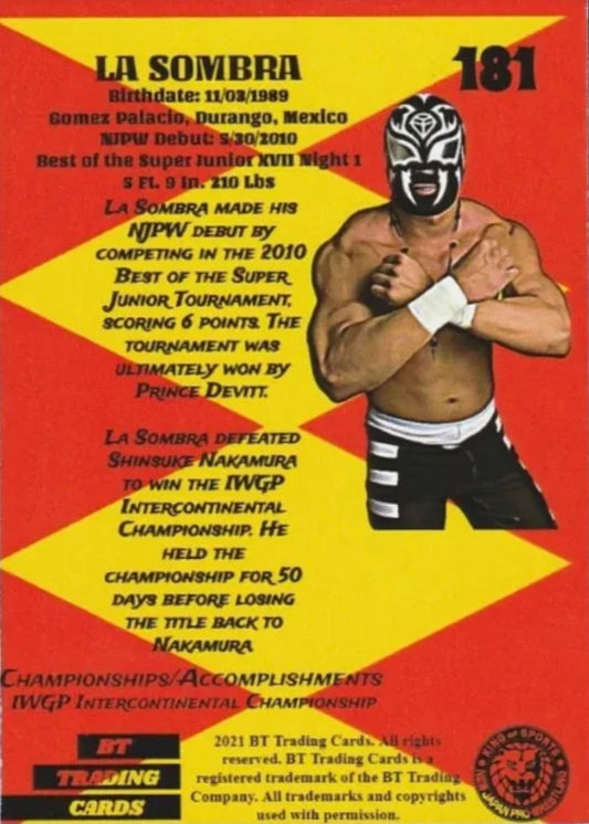 La Sombra trading card PW Catalog