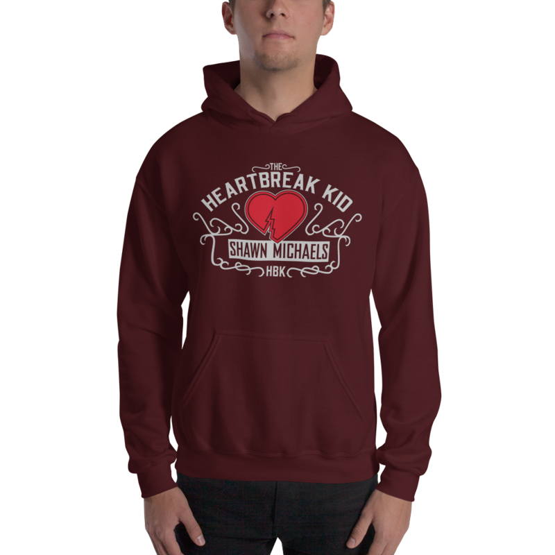 Shawn Michaels "Heartbreak Kid" Pullover Hoodie Sweatshirt
