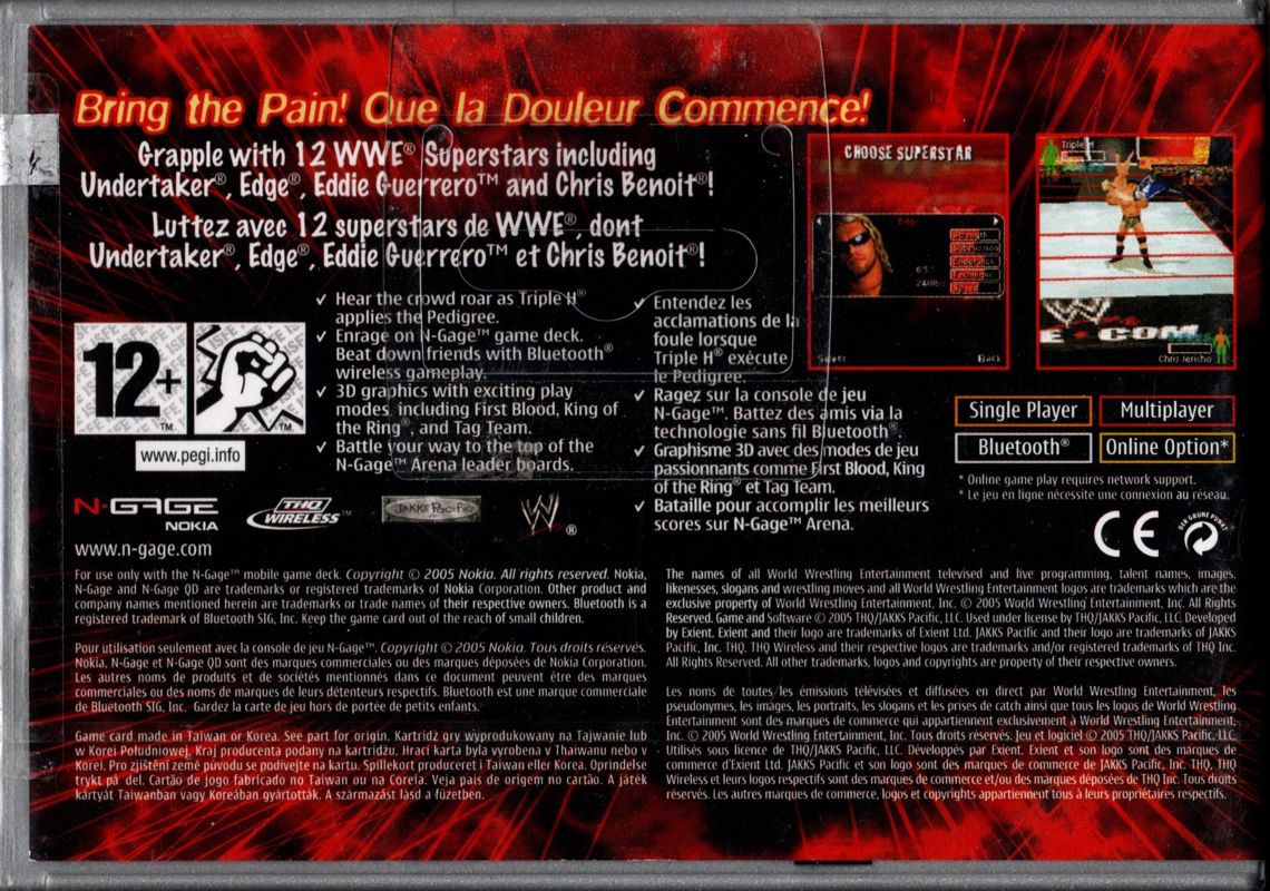 WWE Aftershock [N-Gage] PWcatalog