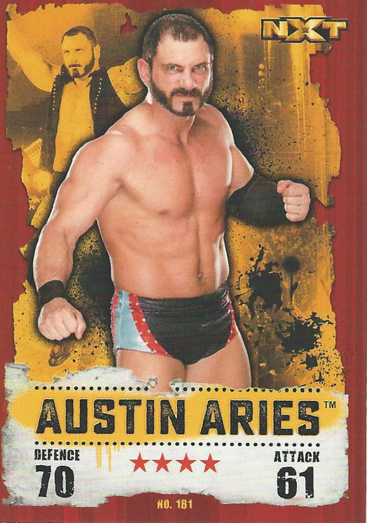 WWE Topps Slam Attax Takeover 2016 Austin Aries #181