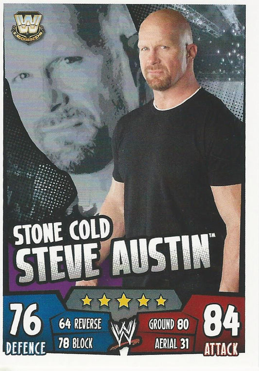 WWE Topps Slam Attax Rumble 2011 Stone Cold Steve Austin #181
