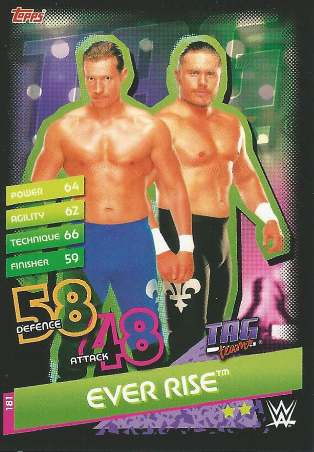 WWE Topps Slam Attax Reloaded 2020 Ever Rise #181