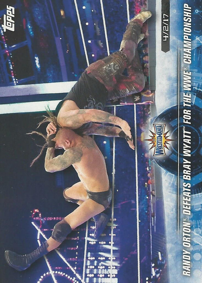 WWE Topps Road to Wrestlemania 2018 Randy Orton #81