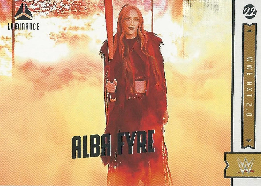 WWE Panini Chronicles 2022 Alba Fyre #159