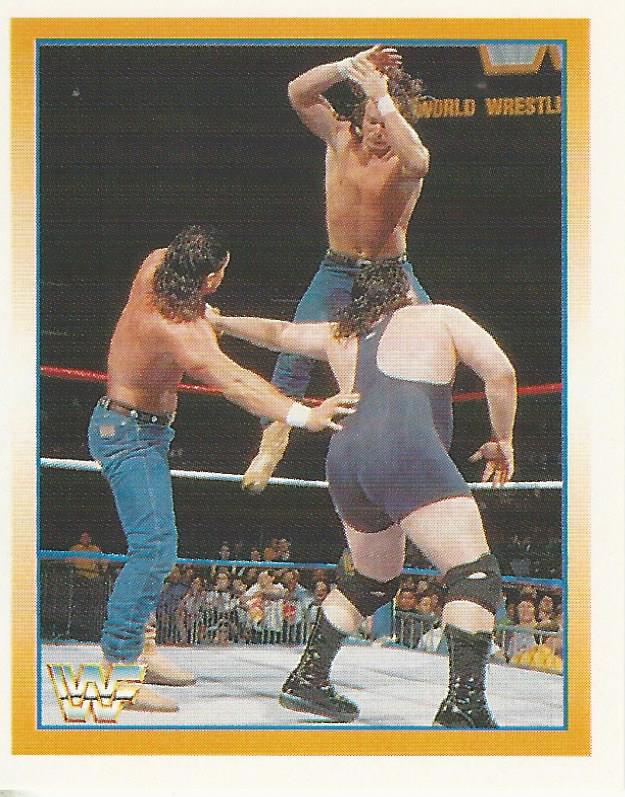 WWF Merlin Stickers 1995 Smoking Gunns #181