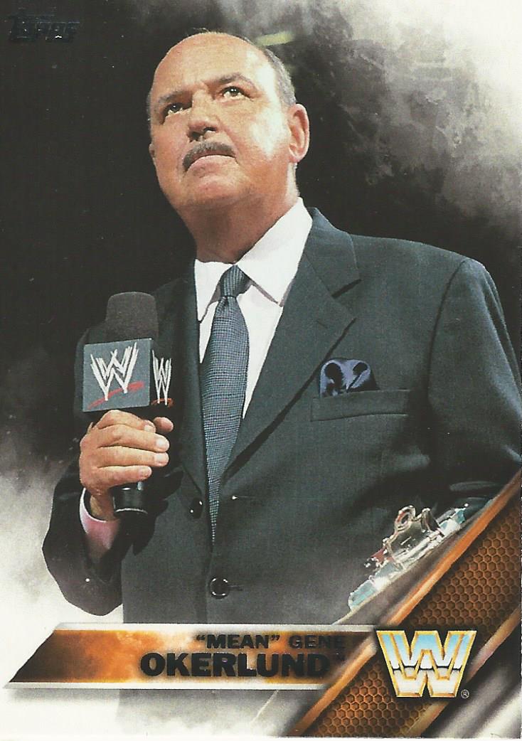WWE Topps Then Now Forever 2016 Mean Gene #181