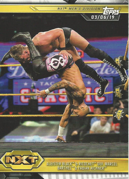 WWE Topps NXT 2019 Ricochet #81