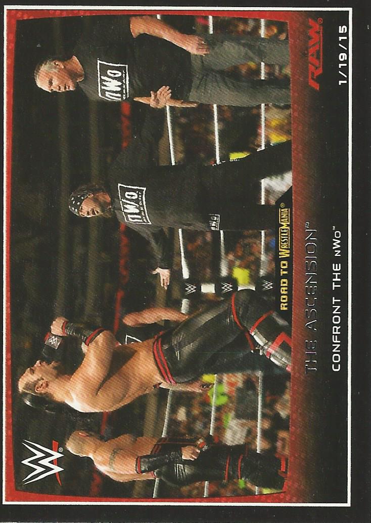 WWE Topps Road to Wrestlemania 2015 The Ascension #81