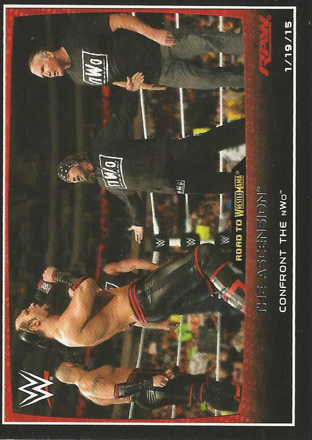 WWE Topps Road to Wrestlemania 2015 The Ascension #81