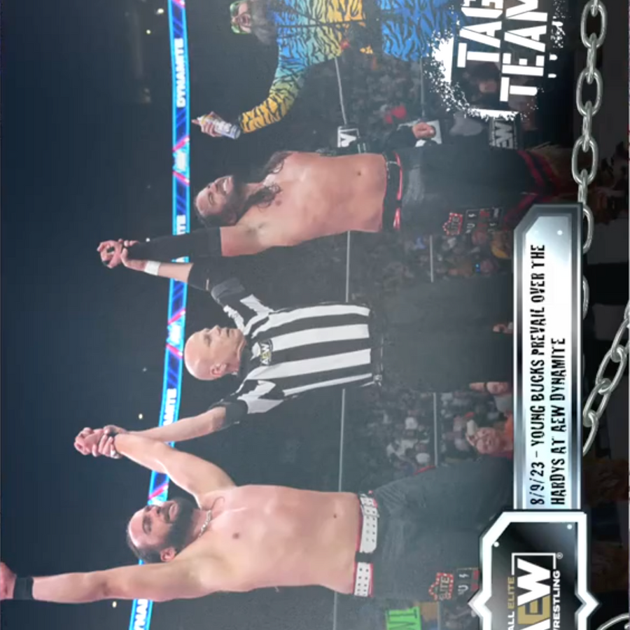 8/9/23 – Young Bucks – Young Bucks Prevail Over the Hardys at AEW Dynamite