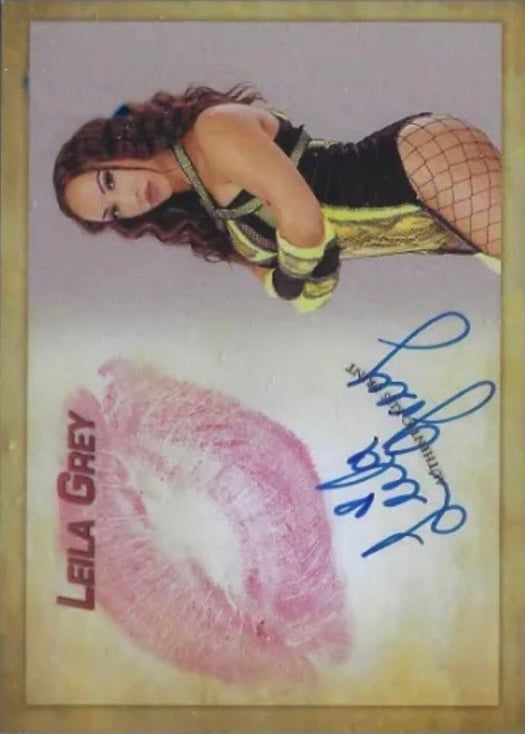 Leila Grey trading card PW Catalog