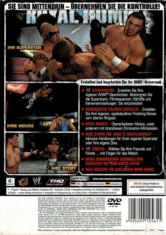 WWE SmackDown vs. Raw 2010 [PlayStation 2] PWcatalog