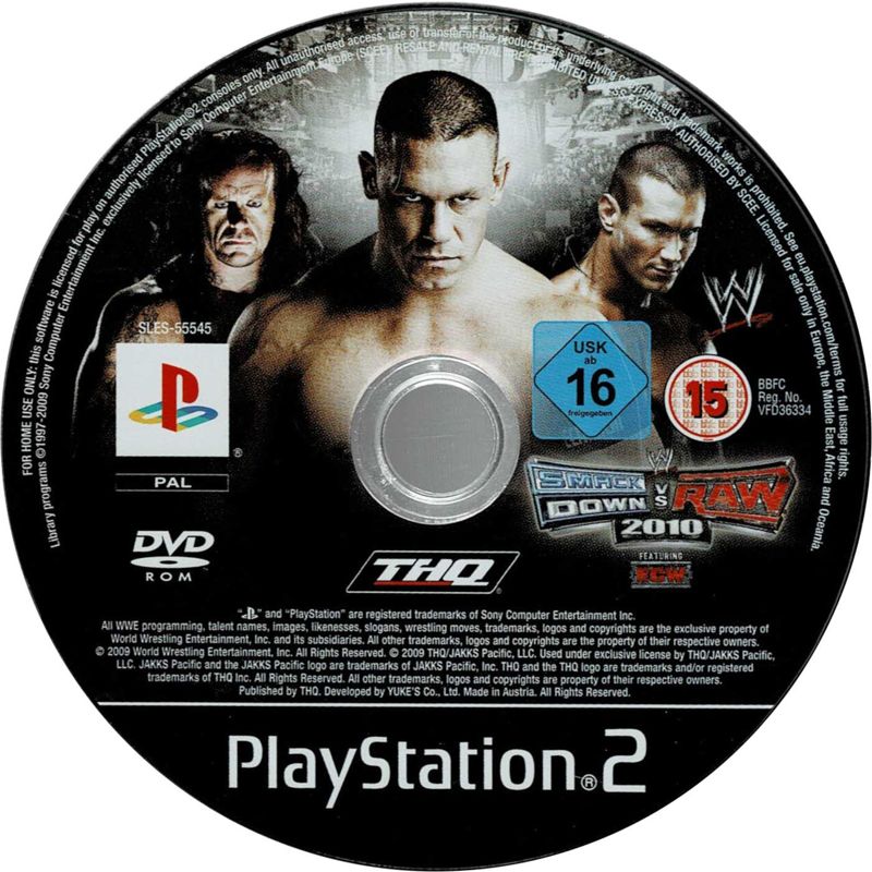 WWE SmackDown vs. Raw 2010 [PlayStation 2] PWcatalog