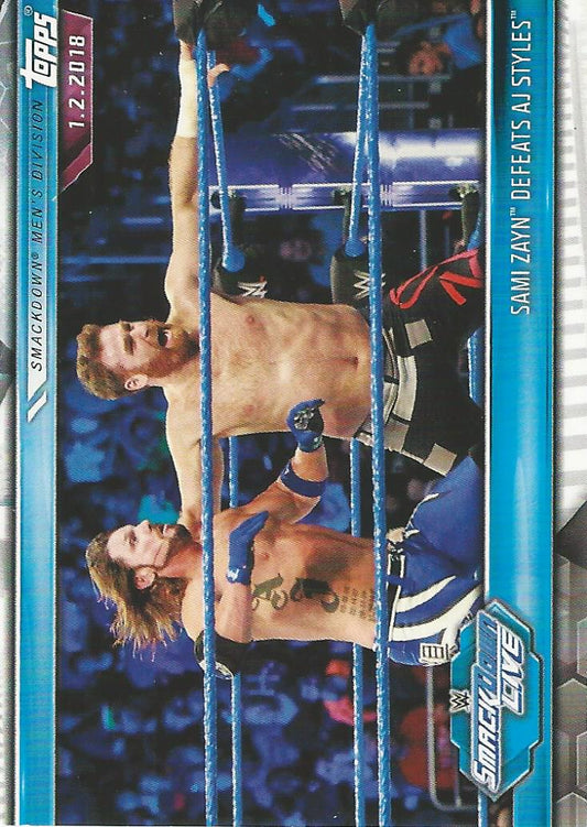 WWE Topps Champions 2019 Sami Zayn #82