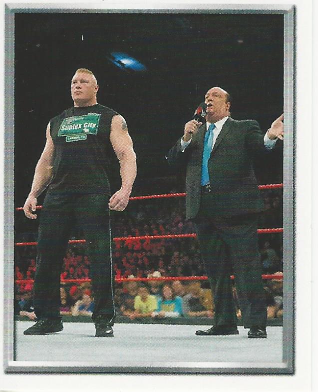 WWE Topps 2018 Stickers Brock Lesnar #182
