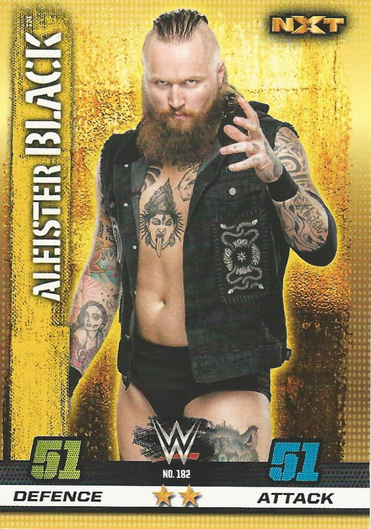 WWE Topps Slam Attax 10th Edition 2017 NXT Aleister Black #182