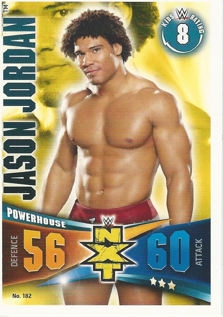 WWE Topps Slam Attax Rivals 2014 Jason Jordan #182 NXT