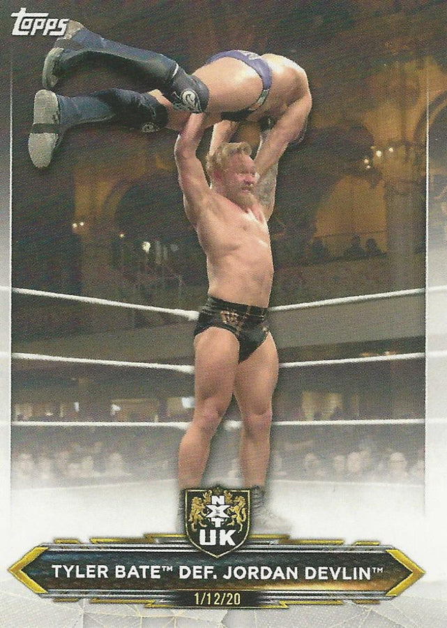 WWE Topps NXT 2020 Tyler Bate #82