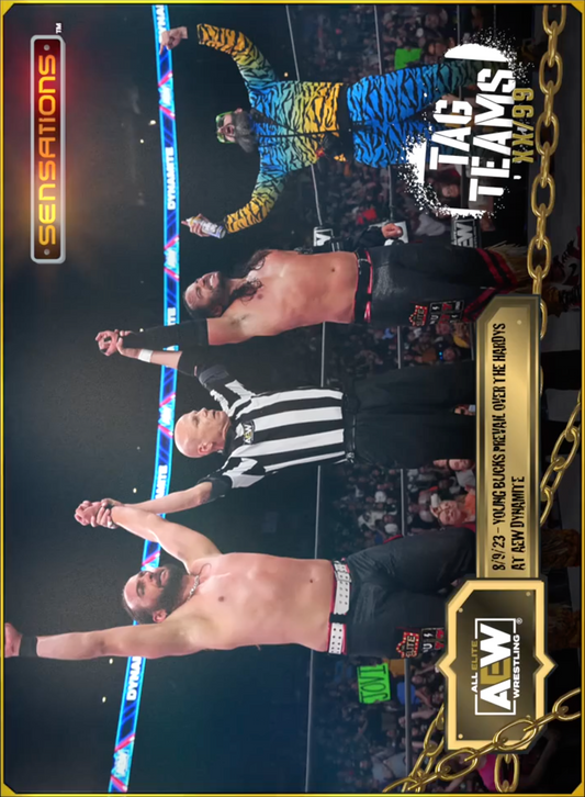 8/9/23 – Young Bucks – Young Bucks Prevail Over the Hardys at AEW Dynamite
