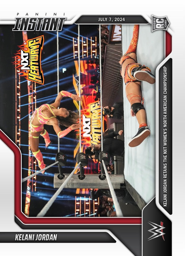 Kelani Jordan – Kelani Jordan Retains the NXT Women’s North American Championship trading card PW Catalog
