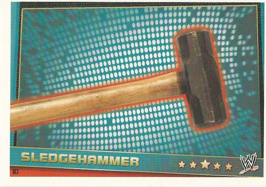 WWE Topps Slam Attax Rebellion 2012 Sledgehammer #183