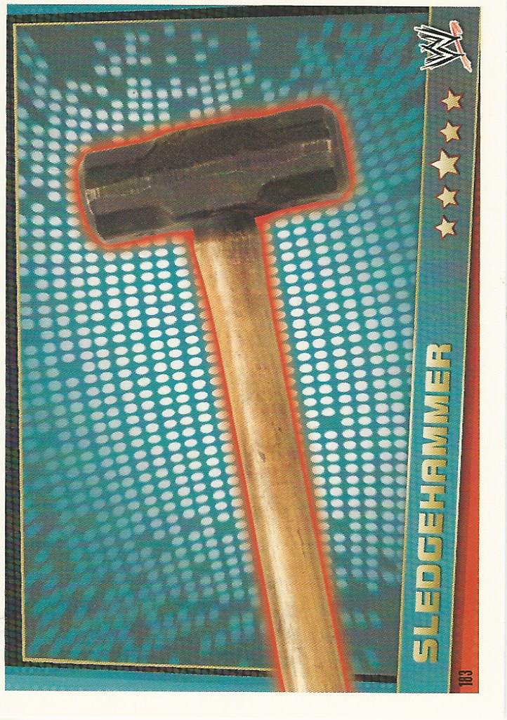 WWE Topps Slam Attax Rebellion 2012 Sledgehammer #183