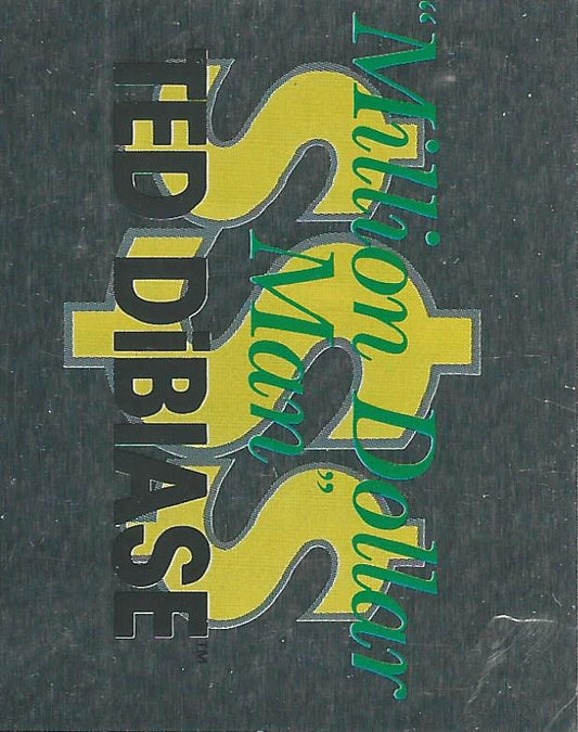 WWF Merlin Sticker Collection 1990 Ted DiBiase #183