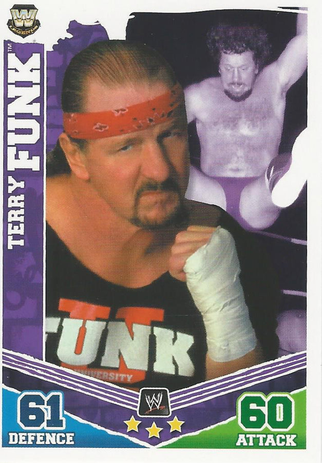 WWE Topps Slam Attax Mayhem 2010 Terry Funk #183
