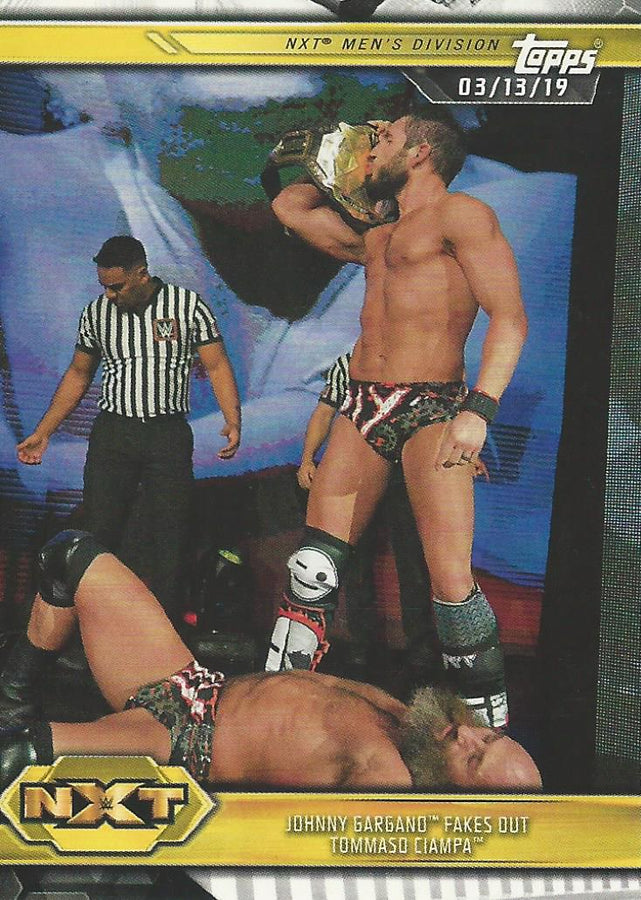 WWE Topps NXT 2019 Johnny Gargano #83