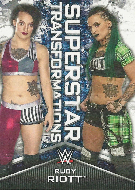 WWE Topps Women Division 2020 Ruby Riott ST-13 trading card PW Catalog