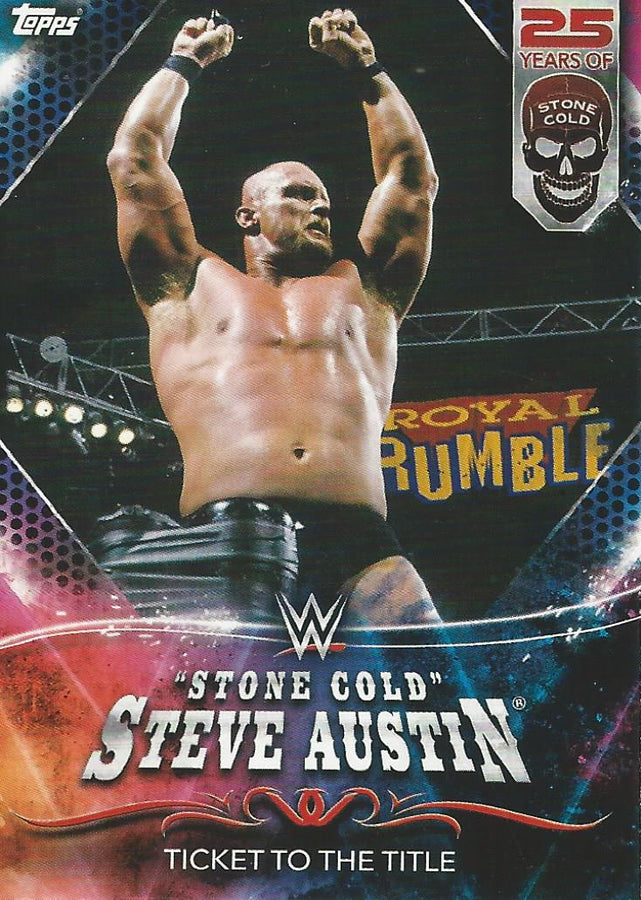 Topps WWE Superstars 2021 Stone Cold Steve Austin #183