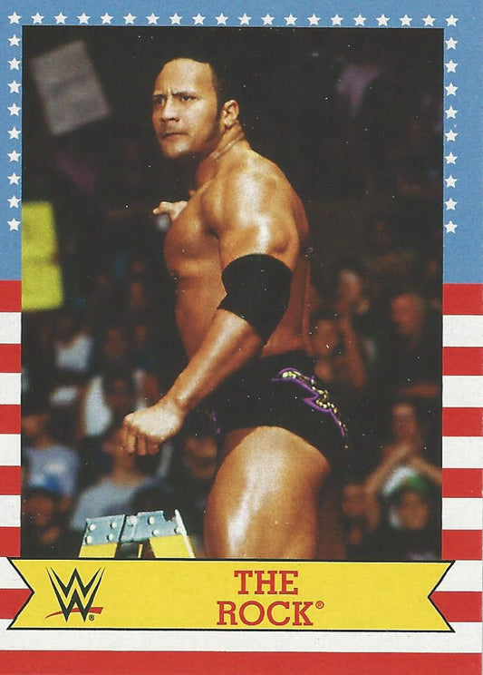 WWE Topps Heritage 2017 The Rock #23