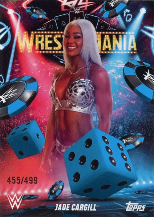 Jade Cargill trading card PW Catalog