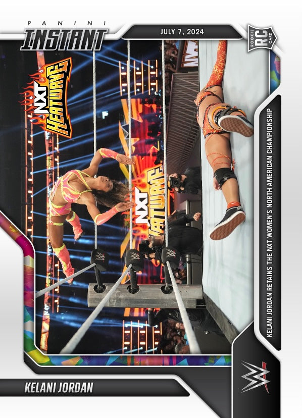 Kelani Jordan – Kelani Jordan Retains the NXT Women’s North American Championship trading card PW Catalog