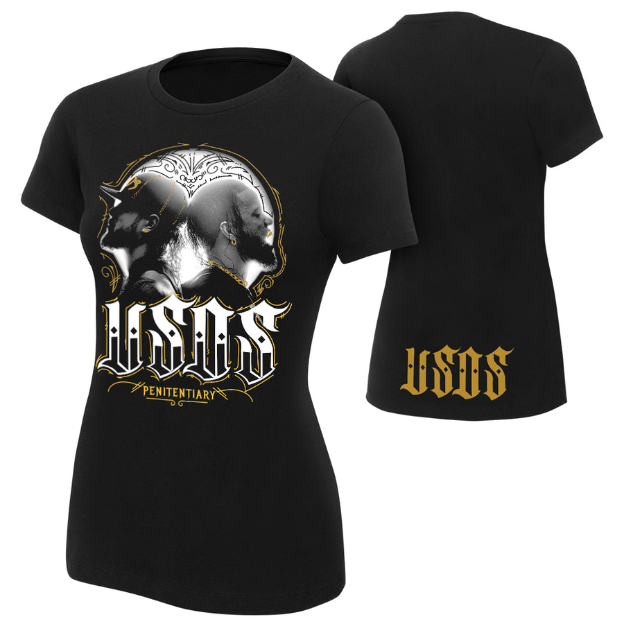 The Usos "Penitentiary" Women's Authentic T-Shirt T-Shirt PW Catalog