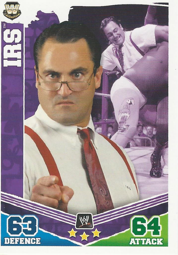 WWE Topps Slam Attax Mayhem 2010 IRS #184