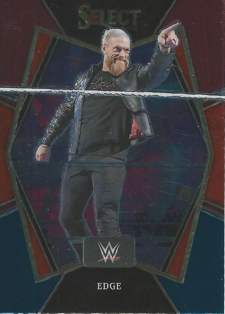 WWE Panini Select 2022 Red/Silver/Blue Edge #103